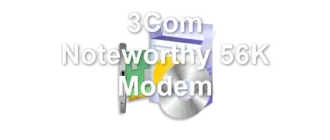 3Com Noteworthy 56K Modem