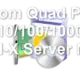 3Com Quad Port 10/100/1000 PCI-X Server NIC