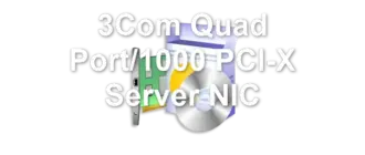 3Com Quad Port/1000 PCI-X Server NIC