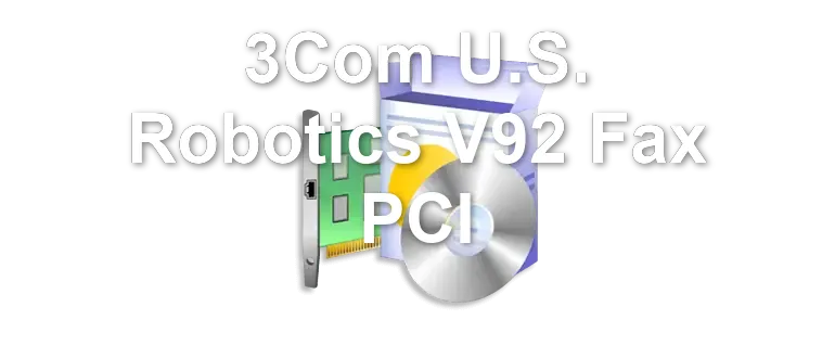 3Com U.S. Robotics V92 Fax PCI