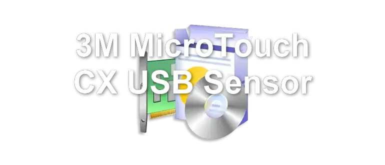 3M MicroTouch CX USB Sensor