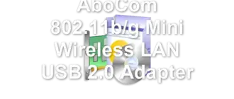 AboCom 802.11b/g Mini Wireless LAN USB 2.0 Adapter