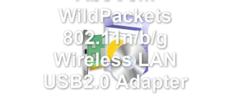 AboCom WildPackets 802.11n/b/g Wireless LAN USB2.0 Adapter