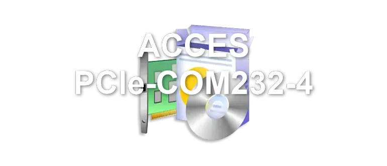 ACCES PCIe-COM232-4