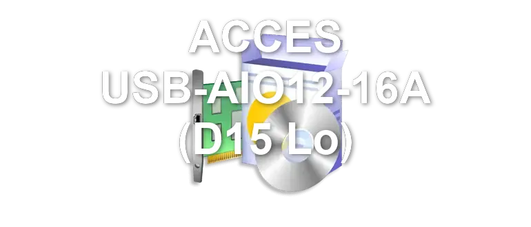 ACCES USB-AIO12-16A (D15 Lo)