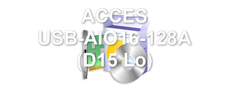 ACCES USB-AIO16-128A (D15 Lo)