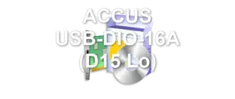 ACCUS USB-DIO-16A (D15 Lo)
