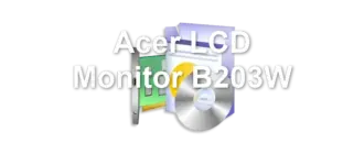 Acer LCD Monitor B203W