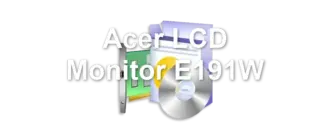 Acer LCD Monitor E191W