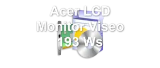 Acer LCD Monitor Viseo 193 Ws