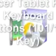 Acer Tablet PC Keyboard Buttons (101/102 Key)
