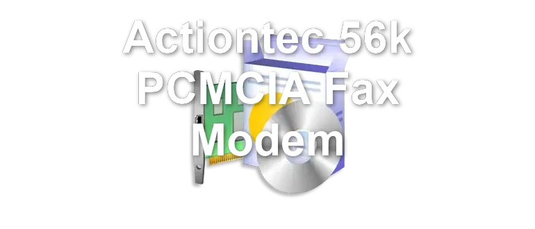 Actiontec 56k PCMCIA Fax Modem