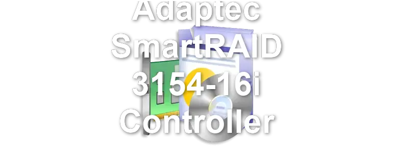 Adaptec SmartRAID 3154-16i Controller
