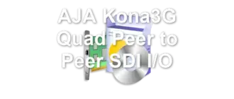 AJA Kona3G Quad Peer to Peer SDI I/O