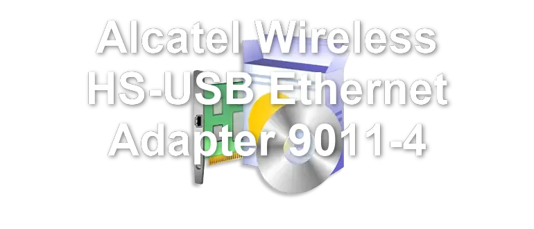 Alcatel Wireless HS-USB Ethernet Adapter 9011-4
