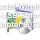 Alcatel Wireless HS-USB Ethernet Adapter 9033-4