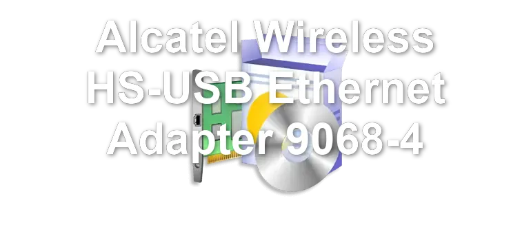 Alcatel Wireless HS-USB Ethernet Adapter 9068-4