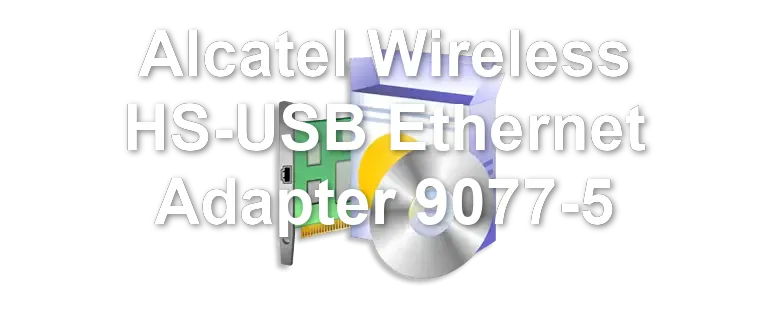Alcatel Wireless HS-USB Ethernet Adapter 9077-5