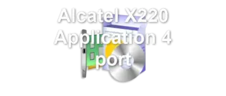 Alcatel X220 Application 4 port