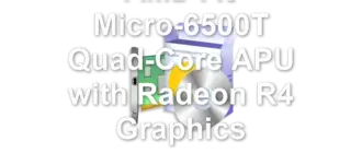 AMD A6 Micro-6500T Quad-Core APU with Radeon R4 Graphics