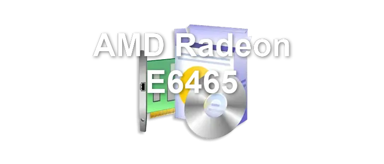AMD Radeon E6465