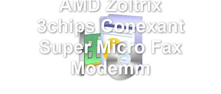 AMD Zoltrix 3chips Conexant Super Micro Fax Modemm