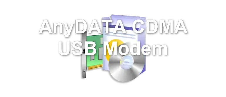 AnyDATA CDMA USB Modem