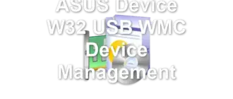 ASUS Device W32 USB WMC Device Management