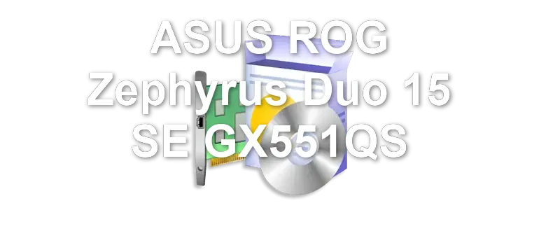 ASUS ROG Zephyrus Duo 15 SE GX551QS