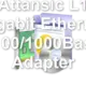 Attansic L1 Gigabit Ethernet 10/100/1000Base-T Adapter