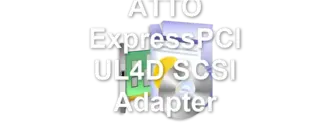 ATTO ExpressPCI UL4D SCSI Adapter