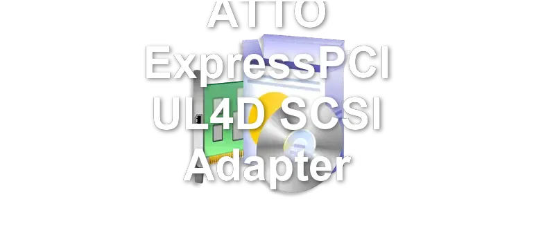 ATTO ExpressPCI UL4D SCSI Adapter