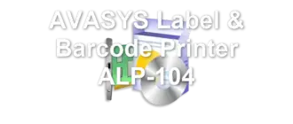 AVASYS Label & Barcode Printer ALP-104