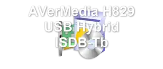 AVerMedia H829 USB Hybrid ISDB-Tb