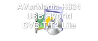AVerMedia H831 USB Hybrid DVB-T/T2 Lite