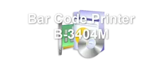 Bar Code Printer B-3404M
