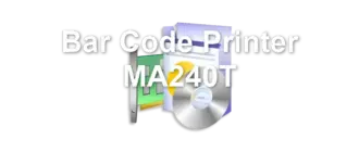 Bar Code Printer MA240T