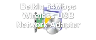 Belkin 54Mbps Wireless USB Network Adapter