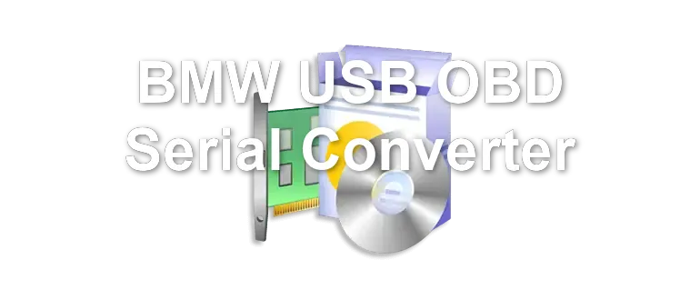 BMW USB OBD Serial Converter