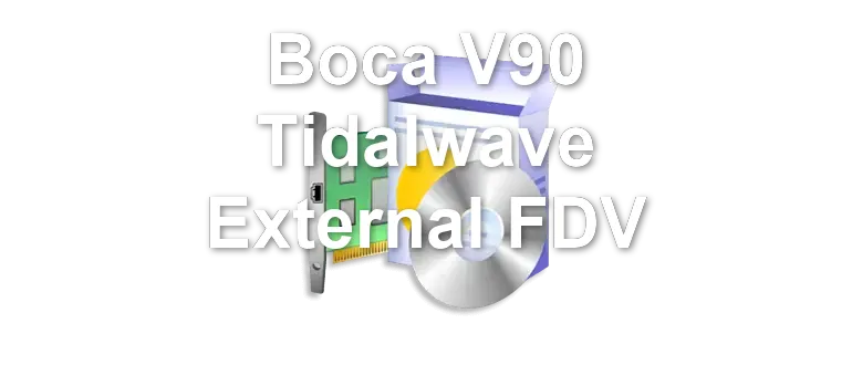 Boca V90 Tidalwave External FDV