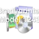 Bradyprinter Model 1243