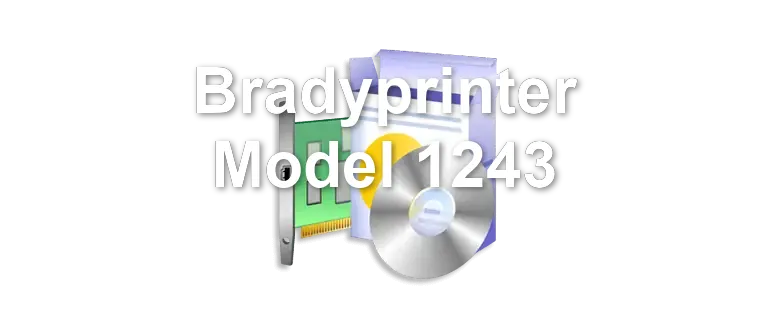 Bradyprinter Model 1243