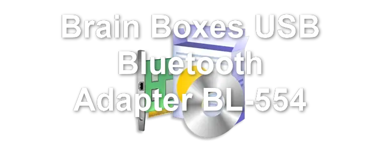 Brain Boxes USB Bluetooth Adapter BL-554