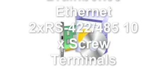 Brainboxes Ethernet 2xRS-422/485 10 x Screw Terminals