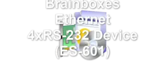 Brainboxes Ethernet 4xRS-232 Device (ES-601)