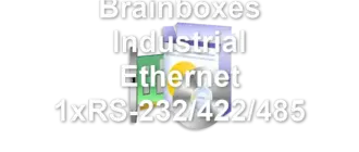 Brainboxes Industrial Ethernet 1xRS-232/422/485