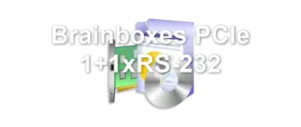Brainboxes PCIe 1+1xRS-232