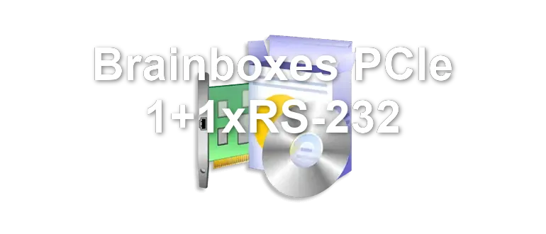 Brainboxes PCIe 1+1xRS-232