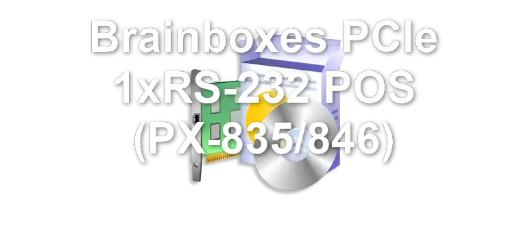 Brainboxes PCIe 1xRS-232 POS (PX-835/846)