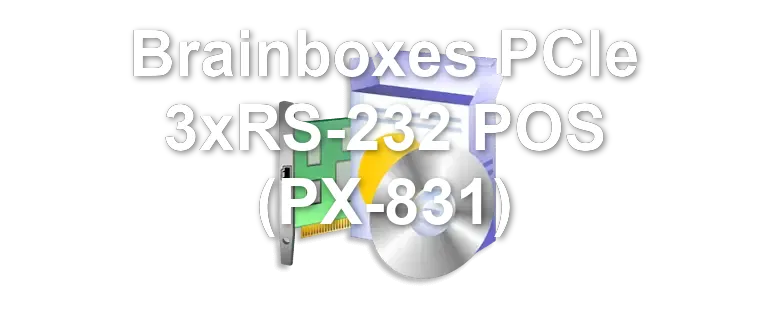 Brainboxes PCIe 3xRS-232 POS (PX-831)
